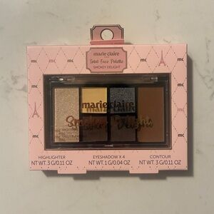 Marie Claire Paris Total Face Palette – Smokey Delight | New & Talc-Free